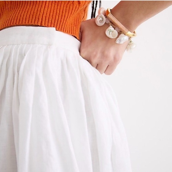 J. Crew Line. Flounce Skirt Size 8 - Picture 2 of 7